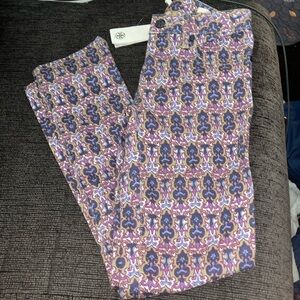 Tory Burch Alexa cropped skinny jeans